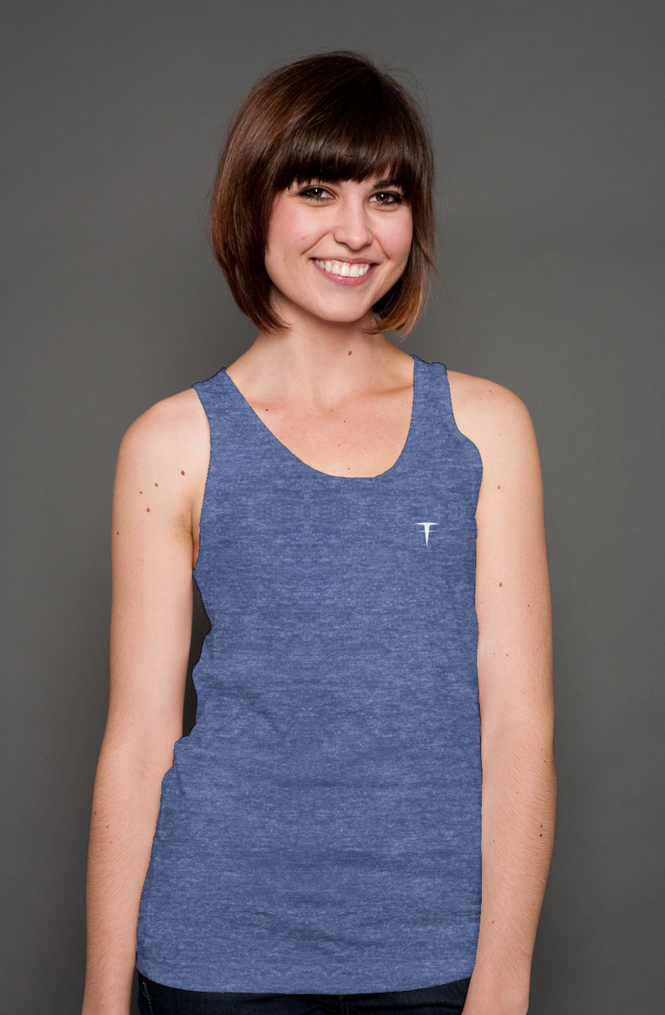 unisex heather tank