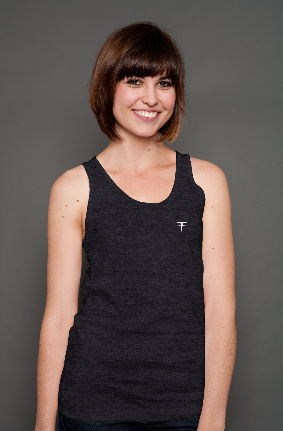 unisex heather tank